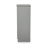 Penmere 5 Drawer Chest Grey from Roseland Furniture