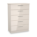 Penmere 5 Drawer Chest Cashmere from Roseland Furniture
