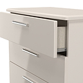 Penmere 5 Drawer Chest Cashmere from Roseland Furniture