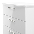 Penmere 5 Drawer Chest White from Roseland Furniture