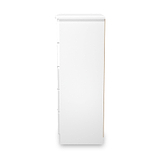 Penmere 5 Drawer Chest White from Roseland Furniture