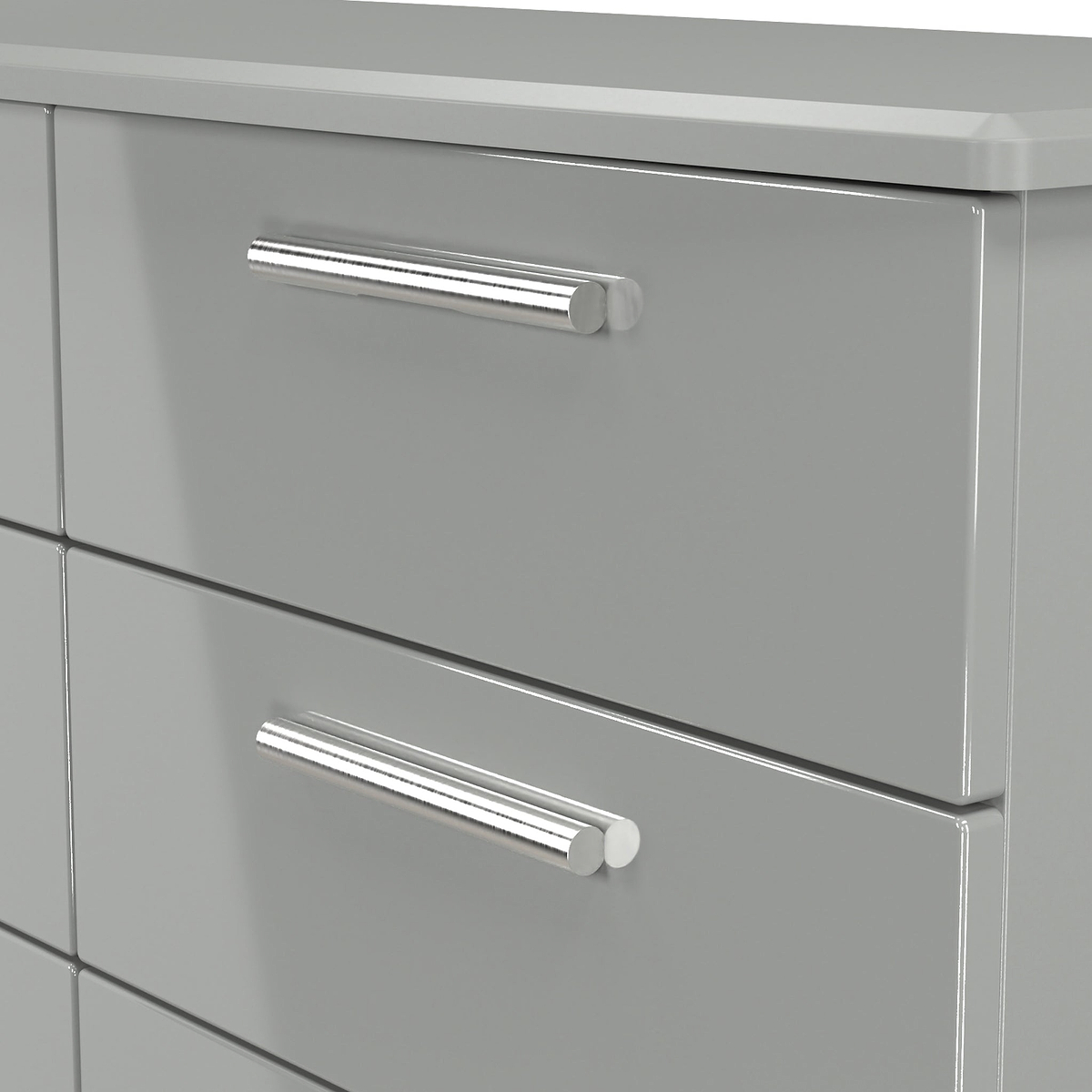 Penmere 6 Drawer Chest Grey from Roseland Furniture