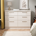 Penmere 6 Drawer Wide Chest Cashmere from Roseland Furniture