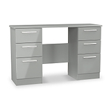 Penmere 6 Drawer Desk from Roseland Furniture