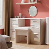 Penmere 6 Drawer Desk from Roseland Furniture
