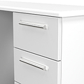 Penmere 6 Drawer Desk White from Roseland Furniture
