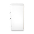Penmere 6 Drawer Desk White from Roseland Furniture