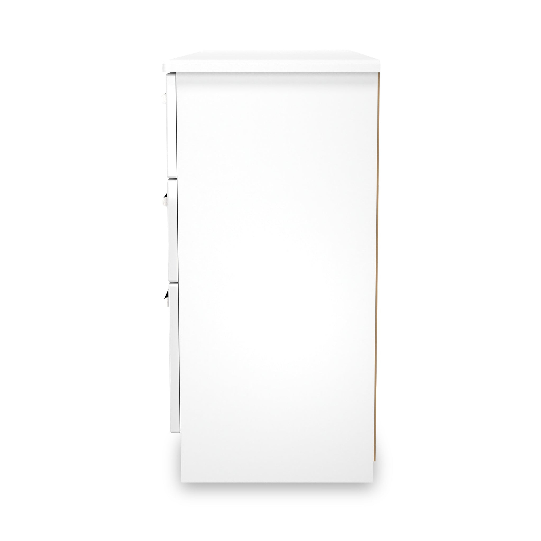 Penmere 6 Drawer Desk White from Roseland Furniture