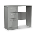 Penmere 3 Drawer Dressing Table Grey from Roseland Furniture