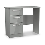 Penmere 3 Drawer Dressing Table Grey from Roseland Furniture
