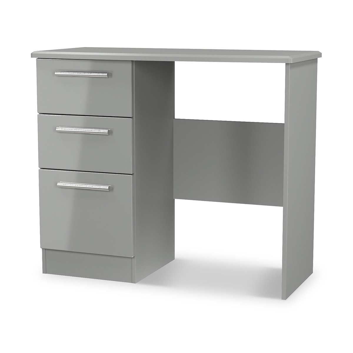 Penmere 3 Drawer Dressing Table Grey from Roseland Furniture