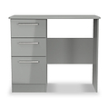 Penmere 3 Drawer Dressing Table Grey from Roseland Furniture