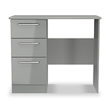 Penmere 3 Drawer Dressing Table Grey from Roseland Furniture