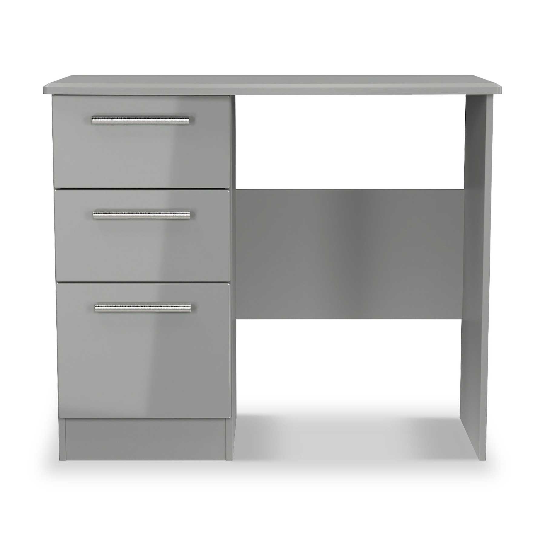 Penmere 3 Drawer Dressing Table Grey from Roseland Furniture