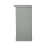 Penmere 3 Drawer Dressing Table Grey from Roseland Furniture