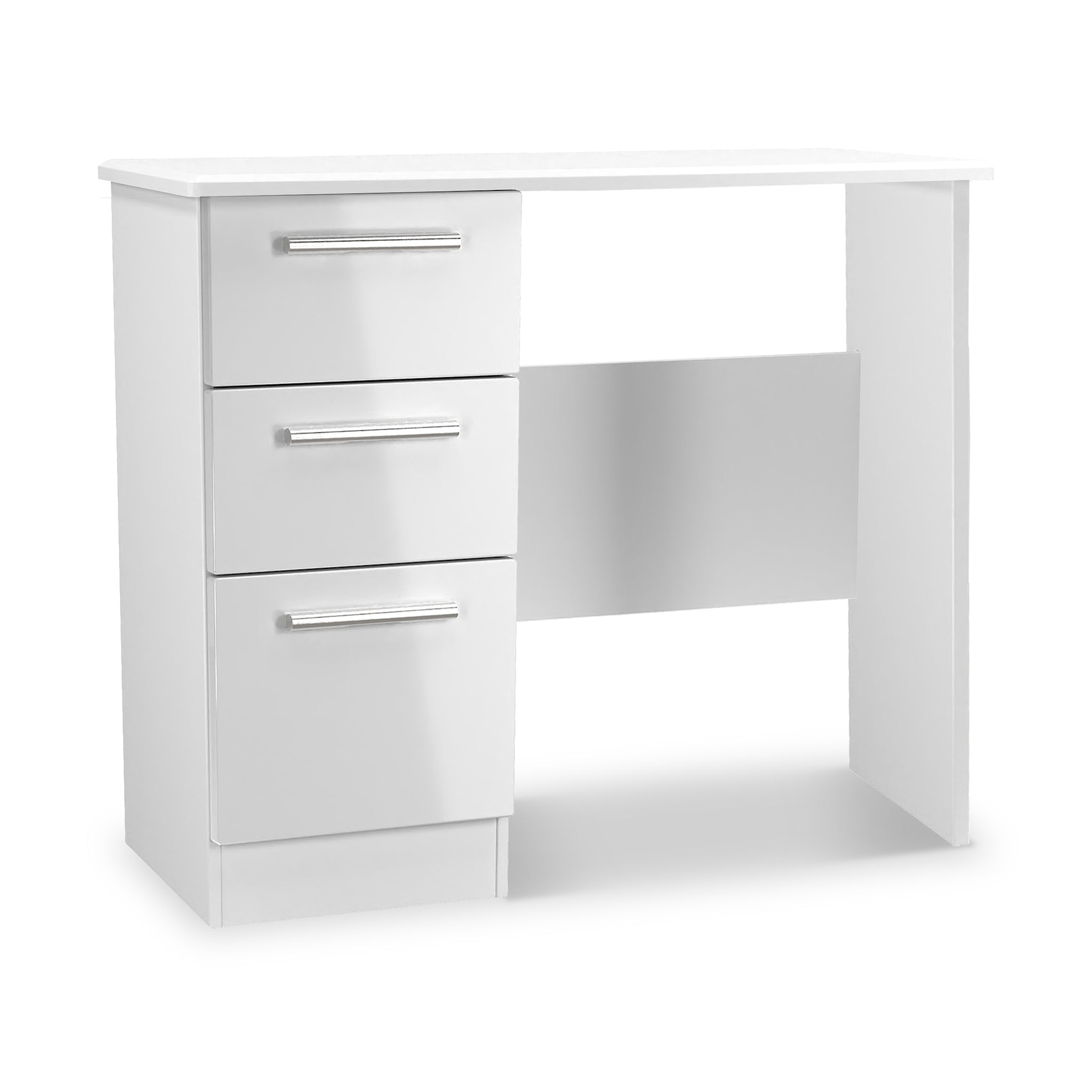 Penmere 3 Drawer Dressing Table White from Roseland Furniture