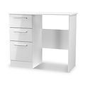 Penmere 3 Drawer Dressing Table White from Roseland Furniture