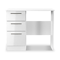 Penmere 3 Drawer Dressing Table White from Roseland Furniture