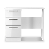 Penmere 3 Drawer Dressing Table White from Roseland Furniture