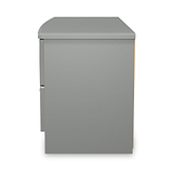 Penmere 4 Drawer Low Storage Unit Grey from Roseland Furniture