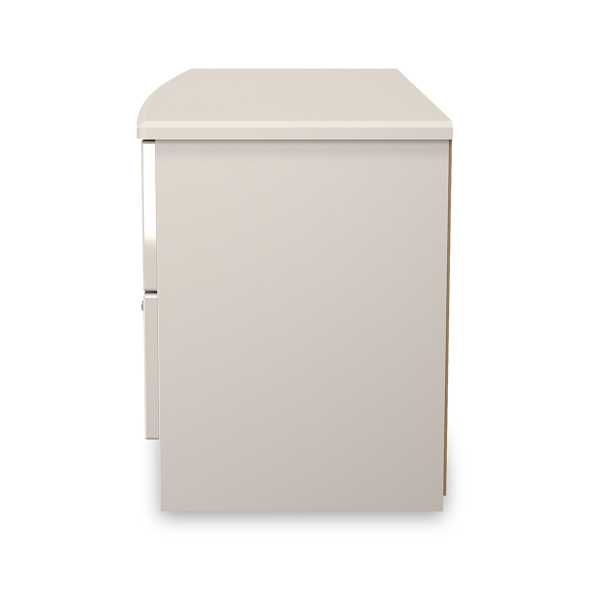Penmere 4 Drawer Low Storage Unit Cashmere from Roseland Furniture