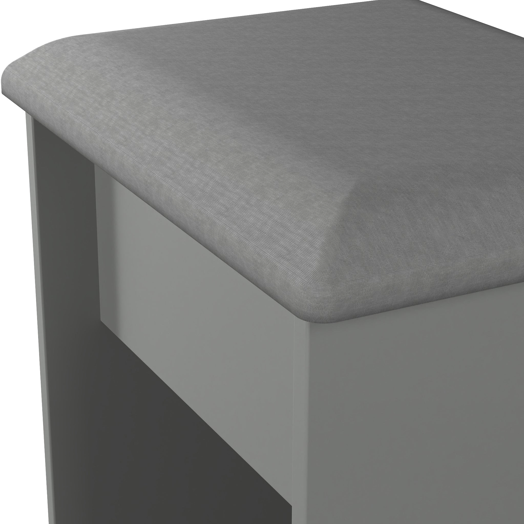Penmere Dressing Table Stool Grey from Roseland Furniture