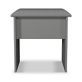 Penmere Dressing Table Stool Grey from Roseland Furniture