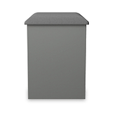 Penmere Dressing Table Stool Grey from Roseland Furniture