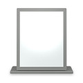 Penmere Mirror Grey from Roseland Furniture