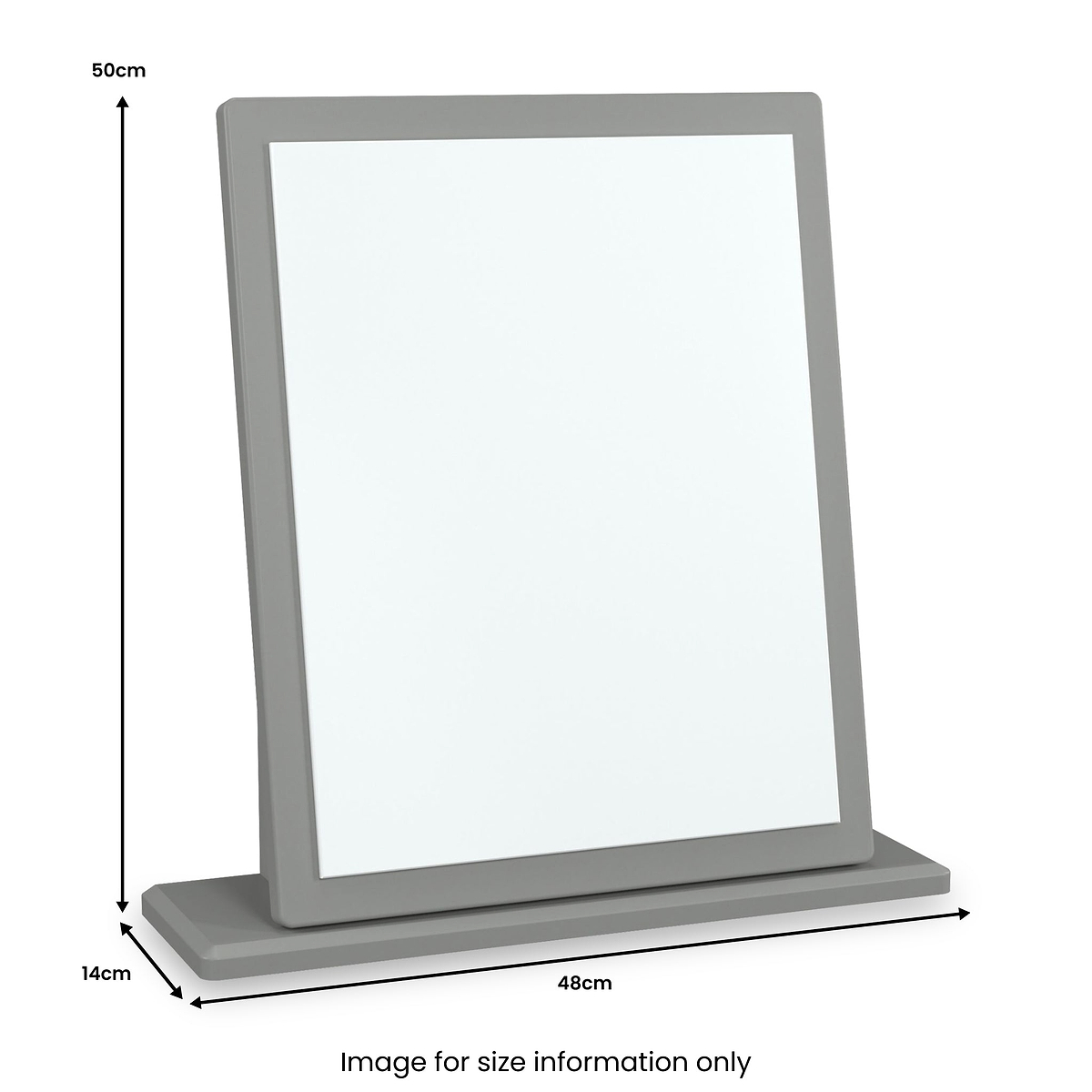 Penmere Mirror Grey from Roseland Furniture