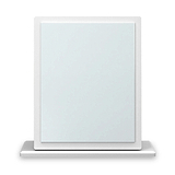 Penmere Mirror White from Roseland Furniture