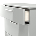 Penmere 3 Drawer Deep Chest Grey from Roseland Furniture