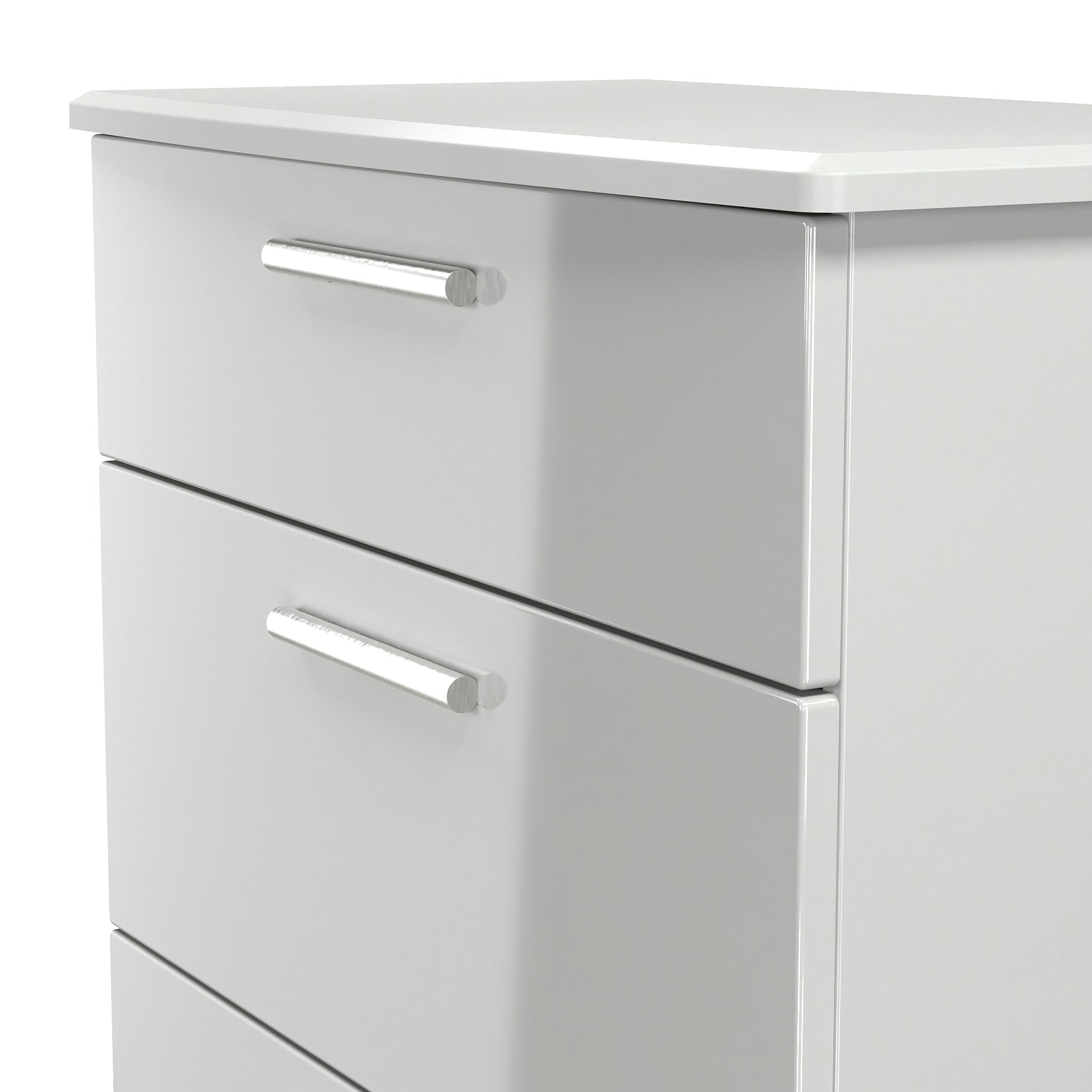 Penmere 3 Drawer Deep Chest Grey from Roseland Furniture