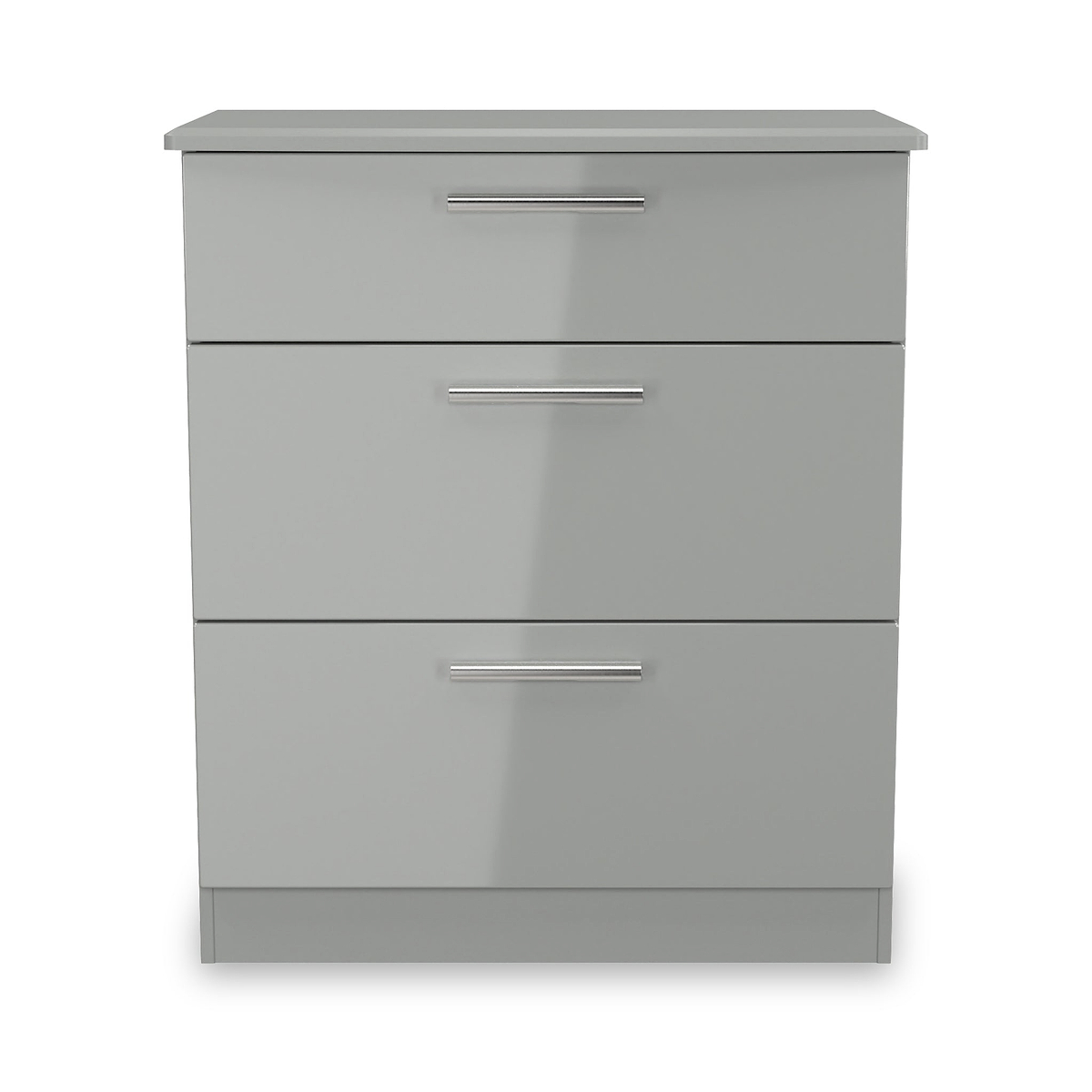 Penmere 3 Drawer Deep Chest Grey from Roseland Furniture
