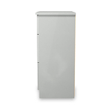 Penmere 3 Drawer Deep Chest Grey from Roseland Furniture