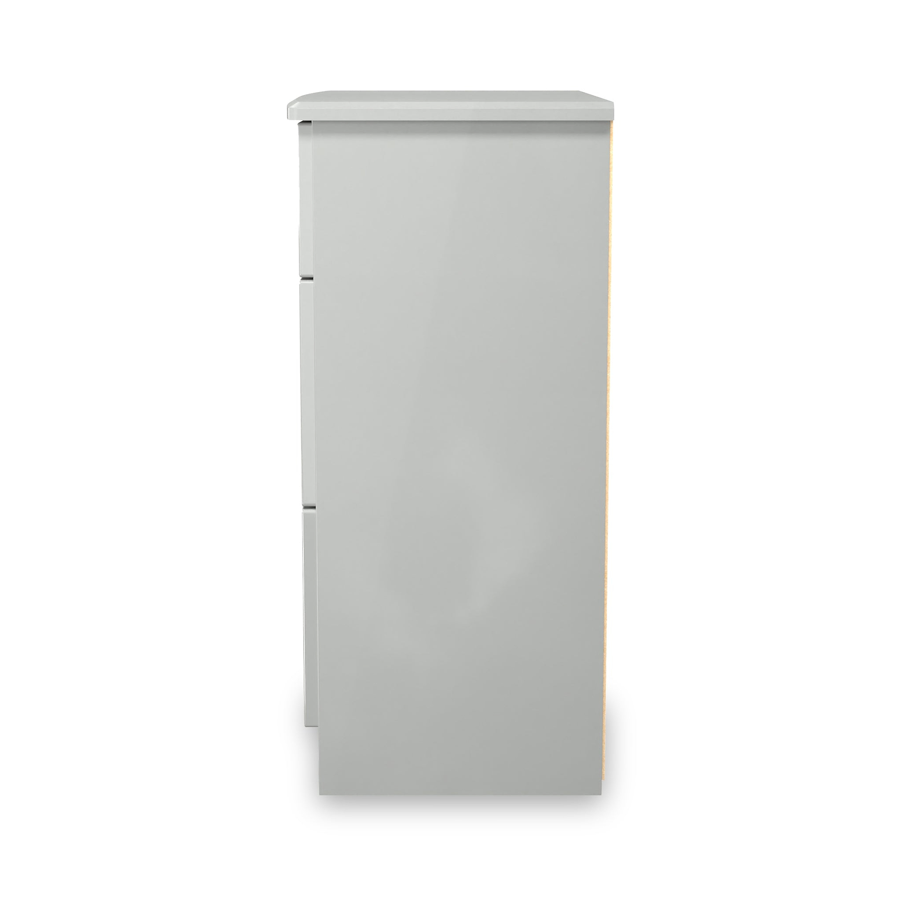 Penmere 3 Drawer Deep Chest Grey from Roseland Furniture