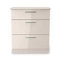 Penmere 3 Drawer Deep Chest Cashmere from Roseland Furniture