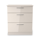Penmere 3 Drawer Deep Chest Cashmere from Roseland Furniture