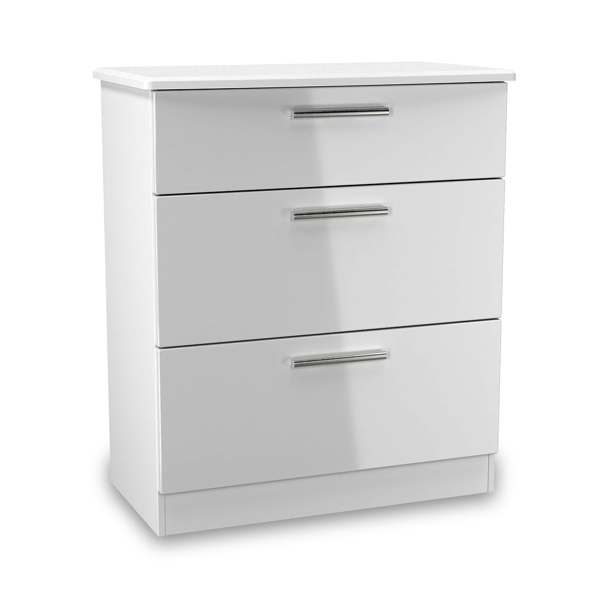 Penmere 3 Drawer Deep Chest White from Roseland Furniture