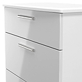 Penmere 3 Drawer Deep Chest White from Roseland Furniture