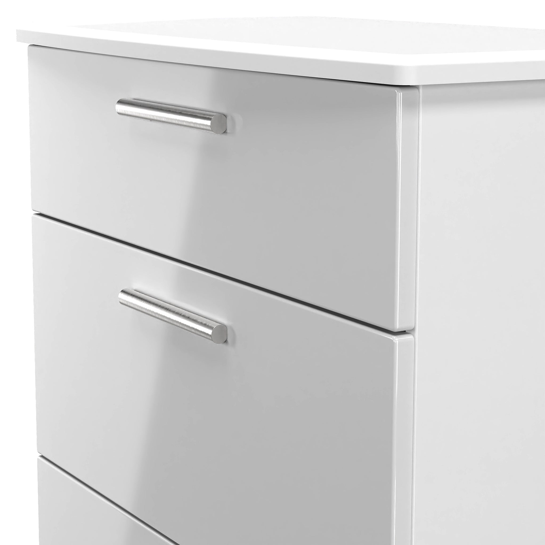 Penmere 3 Drawer Deep Chest White from Roseland Furniture