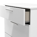 Penmere 3 Drawer Deep Chest White from Roseland Furniture