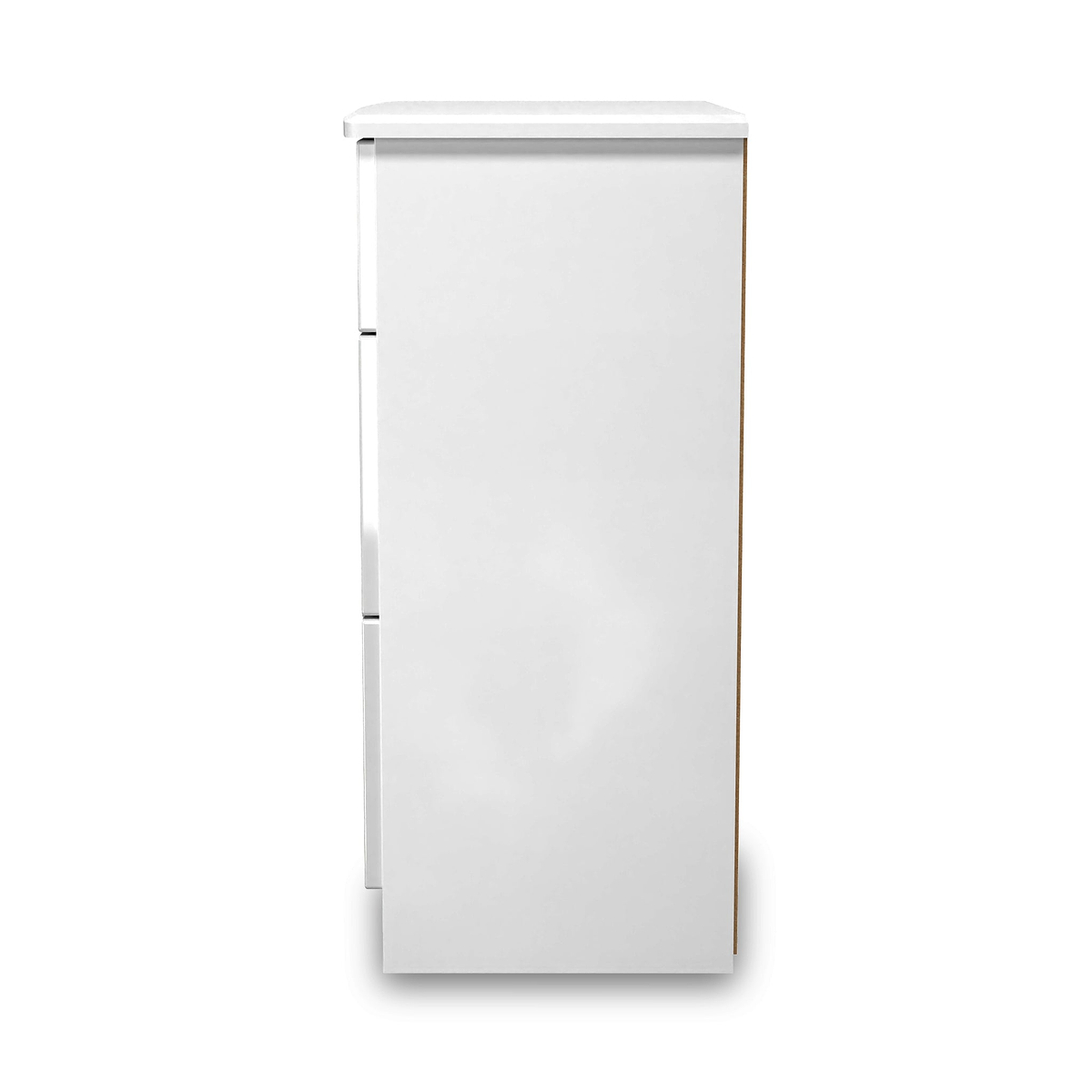 Penmere 3 Drawer Deep Chest White from Roseland Furniture