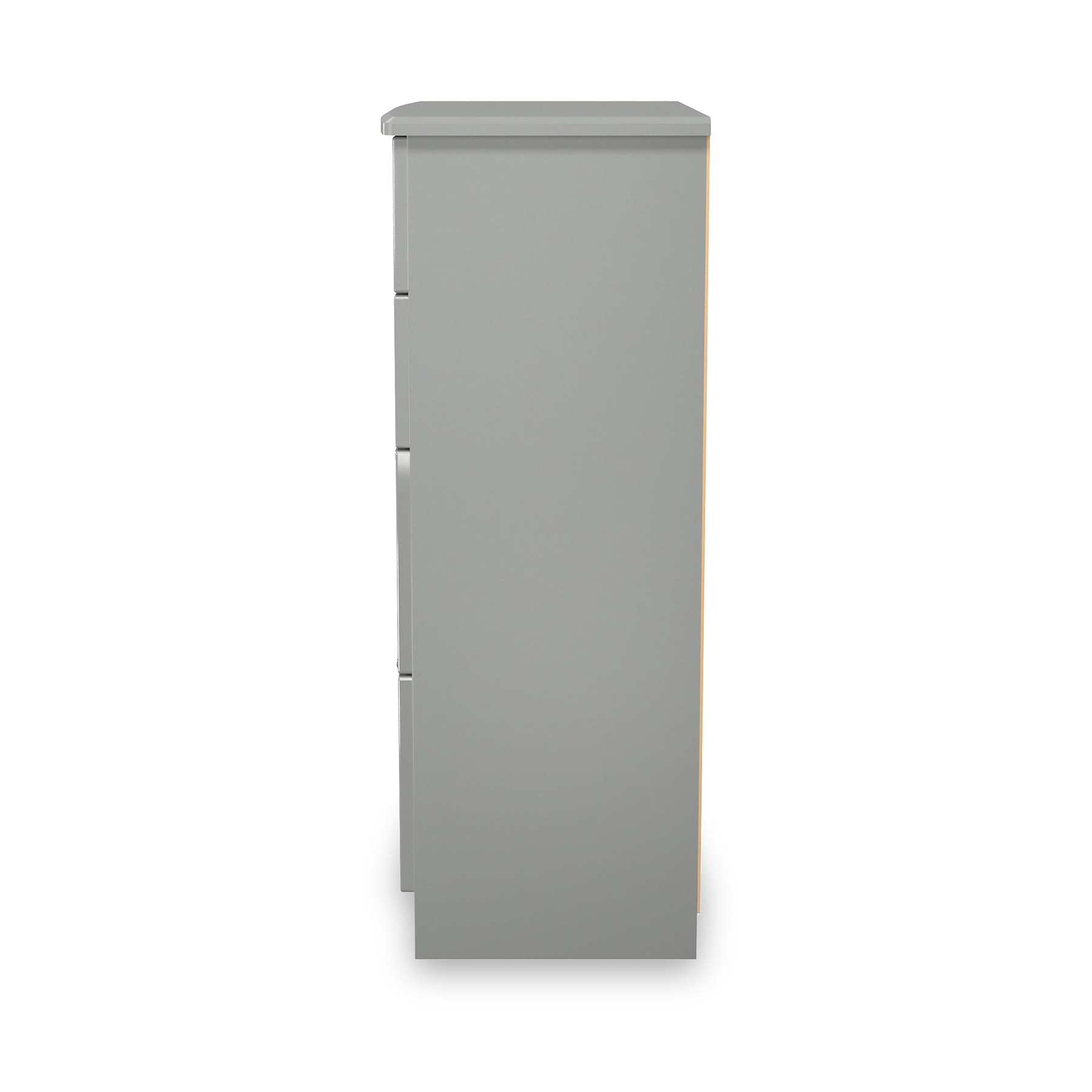 Penmere 4 Drawer Deep Chest Grey from Roseland Furniture