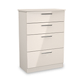 Penmere 4 Drawer Deep Chest Cashmere from Roseland Furniture