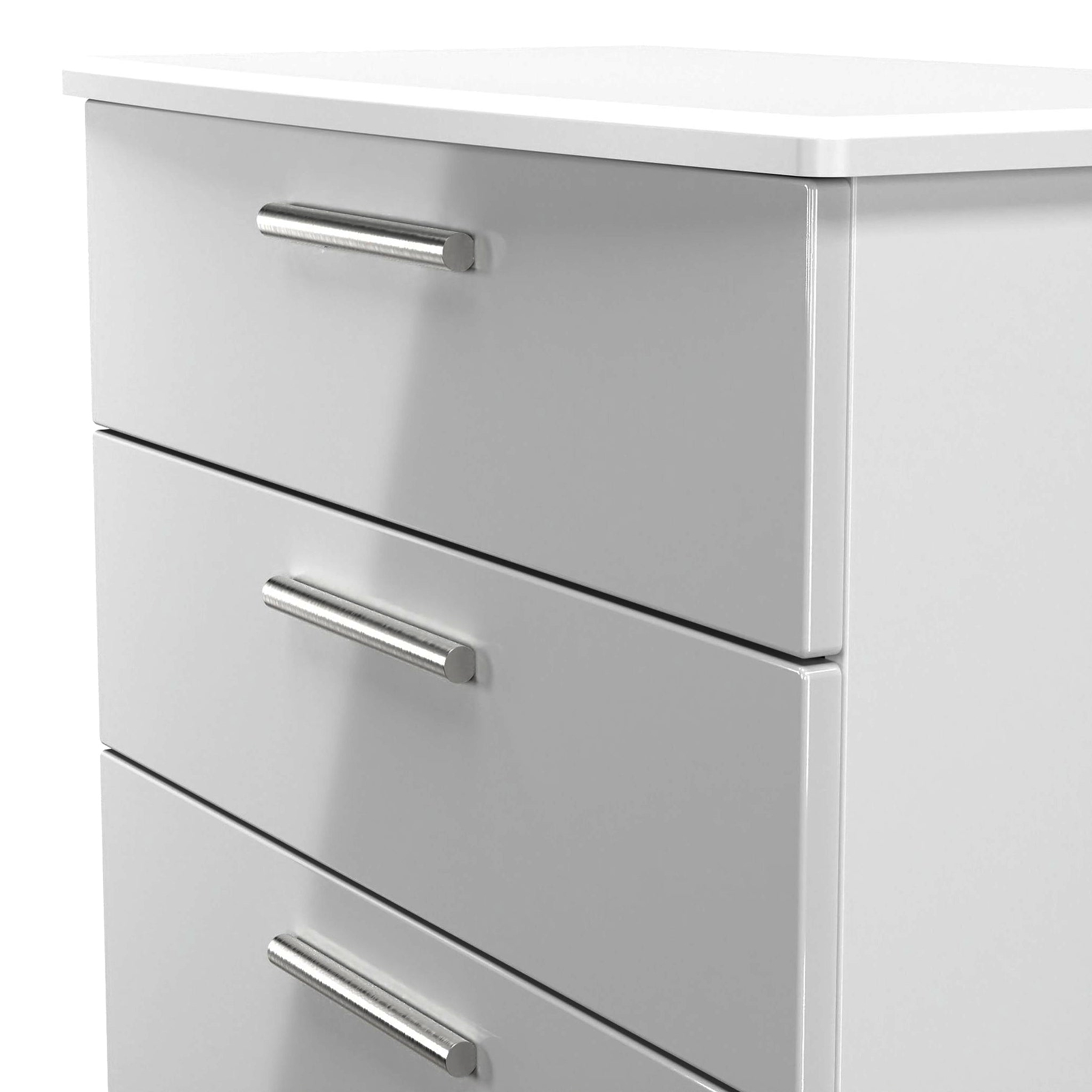 Penmere 4 Drawer Deep Chest White from Roseland Furniture