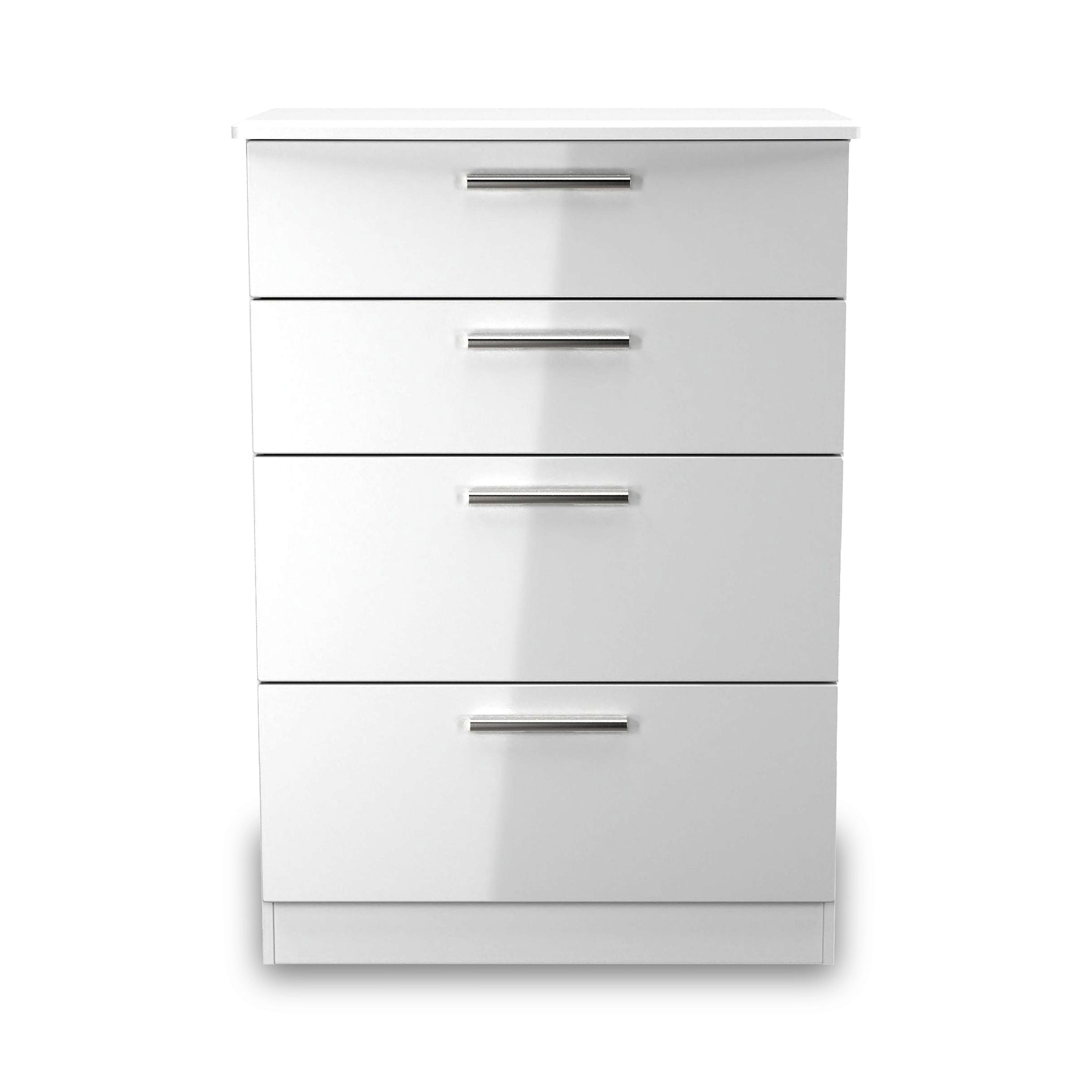 Penmere 4 Drawer Deep Chest White from Roseland Furniture
