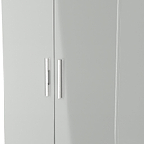 Penmere Double Wardrobe Grey from Roseland Furniture
