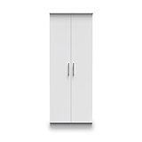 Penmere Double Wardrobe White from Roseland Furniture