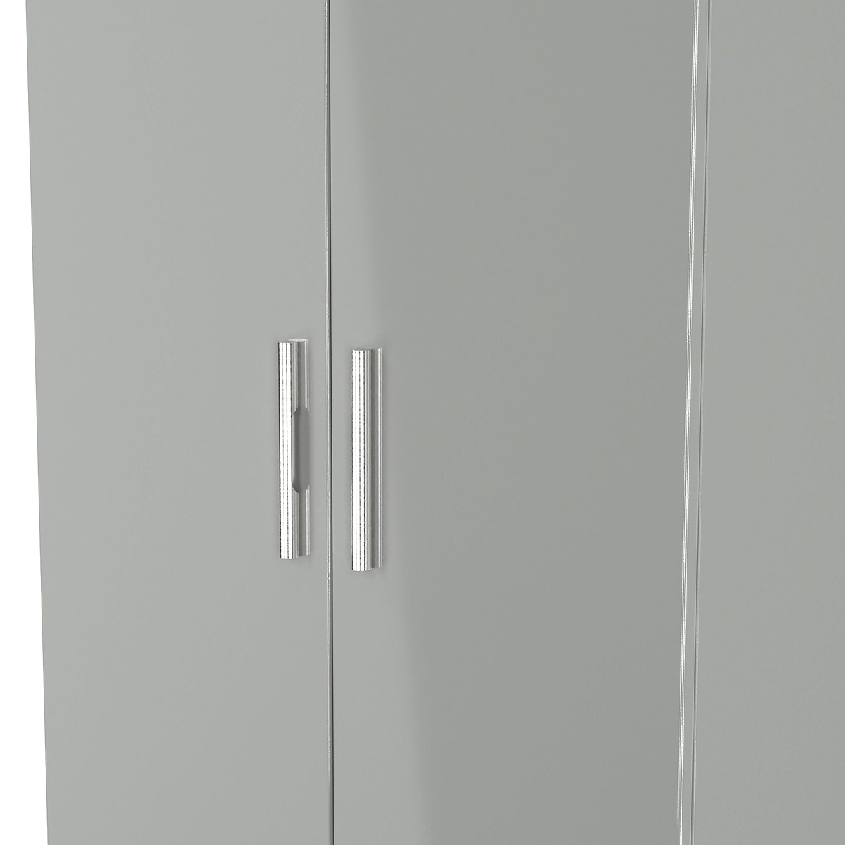Penmere Double Wardrobe With Drawers Grey from Roseland Furniture
